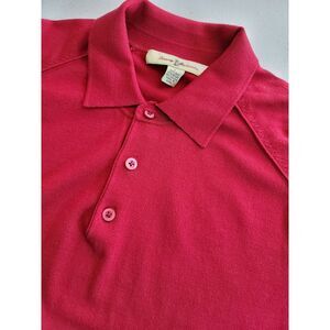 Tommy Bahama Sweater Silk Blend Red Short‎ Sleeve Men's L